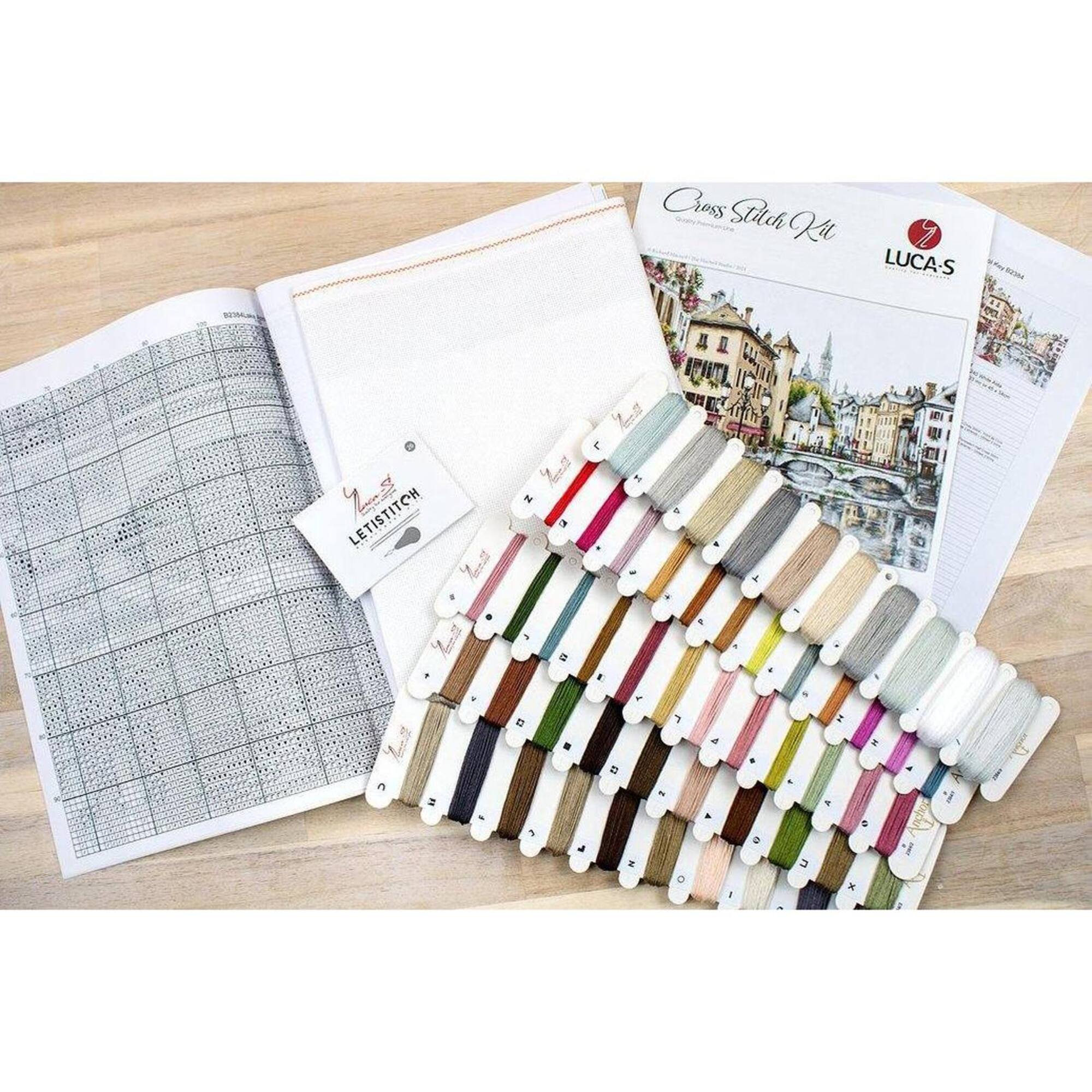Luca-s Lake Annecy Counted Cross Stitch Kit